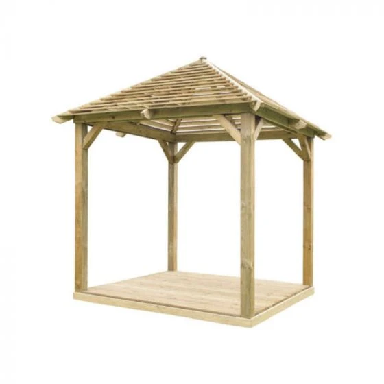 Forest Garden Venetian Pavillion With Decking - Home Delivery 4 Forest Garden Venetian Pavillion With Decking - Home Delivery - Image 2