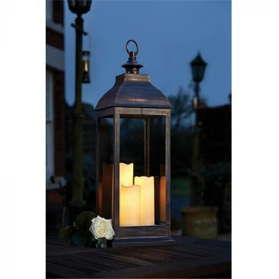 Giant Copper Battery Lantern - Smart Solar 5 Giant Copper Battery Lantern - Smart Solar - Image 3