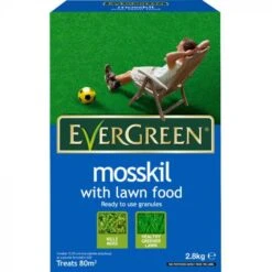 Evergreen Mosskil With Lawn Food - 80sqm