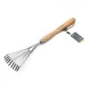 Burgon & Ball Stainless Mid Handled Shrub Rake -Decor In Garden Store 320325 bb mid handled shrub rake