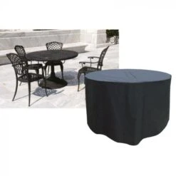 Worth Gardening 4-6 Seater Round Furniture Set Cover -Decor In Garden Store 325019 4 6 seater rnd furniture set cover2