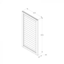 Forest Garden Lap Gate 6ft (1.8m) - Home Delivery 7 Forest Garden Lap Gate 6ft (1.8m) - Home Delivery -Decor In Garden Store 3 18