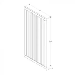 Forest Garden Decibel Gate 6ft (1.8m) - Home Delivery 7 Forest Garden Decibel Gate 6ft (1.8m) - Home Delivery -Decor In Garden Store 3 25