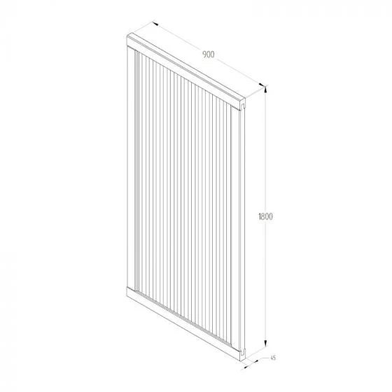 Forest Garden Decibel Gate 6ft (1.8m) - Home Delivery 5 Forest Garden Decibel Gate 6ft (1.8m) - Home Delivery - Image 3