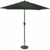 Sturdi Aluminium Parasol Green 2.5M -Decor In Garden Store 407074 green parasol 2.5m