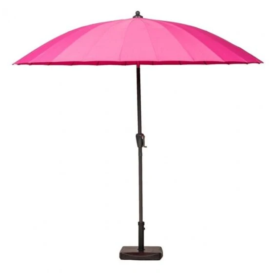 Sturdi Shanghai Crank & Tilt Parasol Fuchsia 2.7M 3 Sturdi Shanghai Crank & Tilt Parasol Fuchsia 2.7M