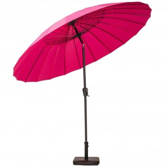 Sturdi Shanghai Crank & Tilt Parasol Fuchsia 2.7M 4 Sturdi Shanghai Crank & Tilt Parasol Fuchsia 2.7M - Image 2