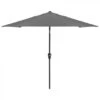 Sturdi 2.5M Alu Round Parasol Grey -Decor In Garden Store 416547 sturdi 3m grey 1