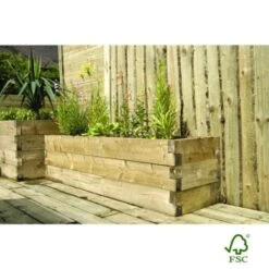 Forest Caledonian Raised Bed 180 X 45cm -Decor In Garden Store 502426 caledonian planter 1