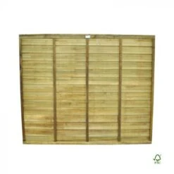 Forest Pressure Treated Superlap Panel 5 X 6ft -Decor In Garden Store 511119 superlap panel 152x183