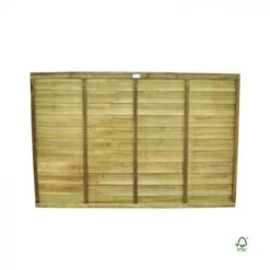 Forest Pressure Treated Superlap Panel 6 X 4ft -Decor In Garden Store 511120 superlap panel 122x183