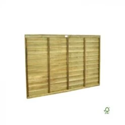 Forest Pressure Treated Superlap Panel 6 X 4ft -Decor In Garden Store 511120 superlap panel 122x183 1