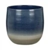 Scheurich 765/21 Cover-Pot Blue Allure -Decor In Garden Store 765 28.25.21.18.15 blue allure