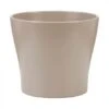 Scheurich Taupe Pot Cover 808/31 -Decor In Garden Store 808 31.27.24.15 taupe