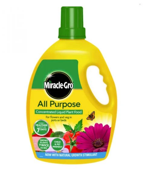 Miracle-Gro All Purpose Concentrate 2.5l 3 Miracle-Gro All Purpose Concentrate 2.5l