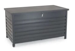 Kettler Large Aluminium Storage Box With Waterproof Liner -Decor In Garden Store aluminium storage box