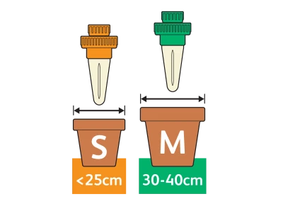 Hozelock Aquasolo Holiday Watering Cones For Medium Pots - 4 Pack 6 Hozelock Aquasolo Holiday Watering Cones For Medium Pots - 4 Pack - Image 4