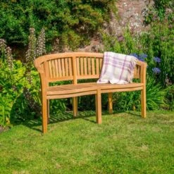 Broadway Banana Bench (8cm Scroll) -Decor In Garden Store banana bench