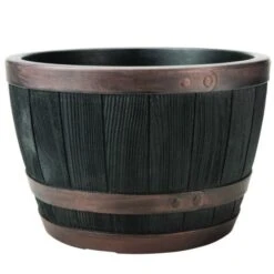 Stewart Garden 40cm Blenheim Half Barrel Copper - Copper