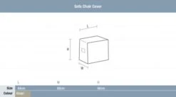 Bramblecrest Oakridge & Patagonia Sofa Chair Cover - Khaki -Decor In Garden Store bramblecrest sofa chair cover fc011psk khaki 1