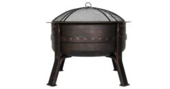 La Hacienda Brava Deep Bowl Firepit - 72cm