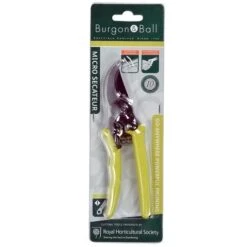 Burgon & Ball - Micro Secateur - RHS Endorsed Terracotta Handle -Decor In Garden Store burgon and ball micro secateurs green 3