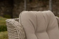 Bramblecrest Chedworth 6 Seat Set W 140Cm Round Table W Lazy Susan & Parasol 10 Bramblecrest Chedworth 6 Seat Set W 140Cm Round Table W Lazy Susan & Parasol -Decor In Garden Store chedworth chair close up 1