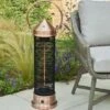 Copper Electric Heater Lantern 84cm - Kettler -Decor In Garden Store copper electric heater lantern 84cm kettler 3