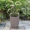 Stewart Garden Cotswold Planter 33cm Tall Square - Dark Brown