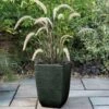 Stewart Garden Cotswold Planter 33cm Tall Square - Marble Green