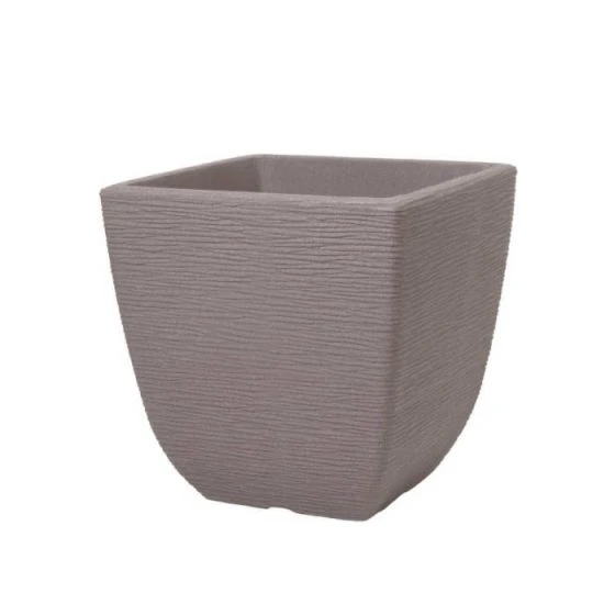 Stewart Garden Cotswold Planter 32cm Square - Dark Brown 4 Stewart Garden Cotswold Planter 32cm Square - Dark Brown - Image 2