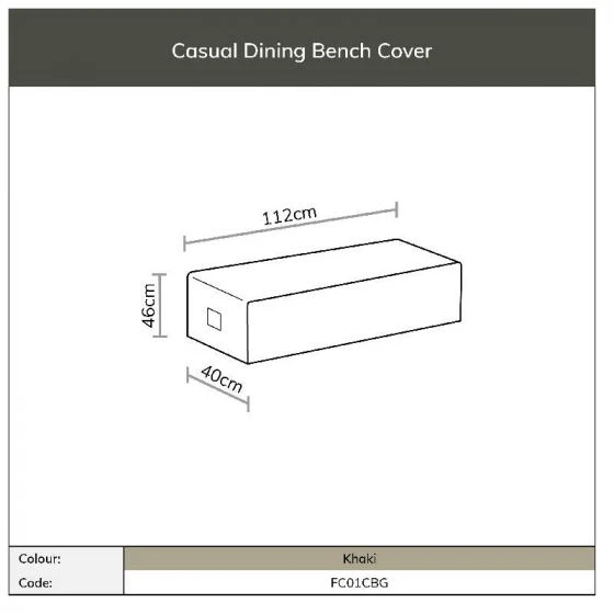 Bramblecrest Aluminium Bench Cover - La Rochelle/Portofino 5 Bramblecrest Aluminium Bench Cover - La Rochelle/Portofino - Image 3