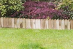 Forest Garden Domed Top Bored Edging 108cm X 23cm