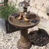 Smart Solar Duck Family Fountain -Decor In Garden Store ducks