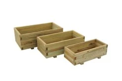 Forest Durham Rectangular Planter Set -Decor In Garden Store durham rectangular planter set 2