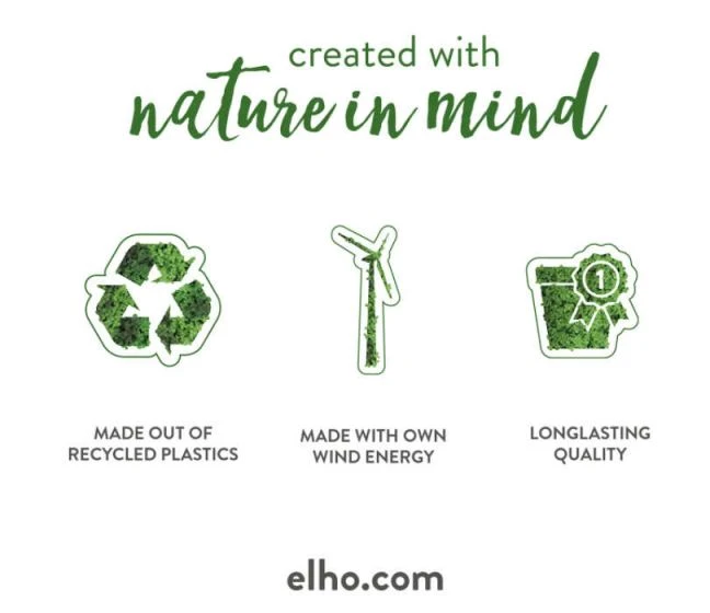 Elho Fuente Rings Round - Pebble Grey 5 Elho Fuente Rings Round - Pebble Grey - Image 3