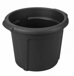 Elho Green Basics Potato Pot 33cm - Black -Decor In Garden Store elho pot