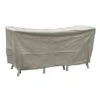 Round 80cm Bistro Table Set Cover - Khaki -Decor In Garden Store fc080rk image1