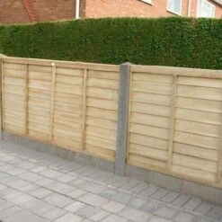 Forest Pressure Treated Superlap Panel 6 X 4ft -Decor In Garden Store fence panels 3