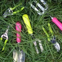 Burgon & Ball Fluores Trowel - Yellow -Decor In Garden Store fluorescent tools 2