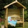 Forest Garden Cadiz Arbour - Home Delivery -Decor In Garden Store forest garden cadiz arbour home delivery