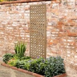 Forest Garden Premium Framed Trellis 180x60cm