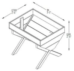 Forest Kitchen Garden Trough -Decor In Garden Store garden kitch trough 3
