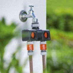 Gardena Twin Tap Connecter -Decor In Garden Store gardena twin tap connector 3
