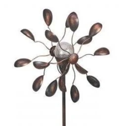Gemini Wind Spinner Solar Globe - Smart Solar -Decor In Garden Store gemini wind spinner 4