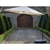 Bramblecrest Gloucester Sand Cantilever Parasol With Base And Cover 1 Bramblecrest Gloucester Sand Cantilever Parasol With Base And Cover -Decor In Garden Store gloucester sand 2
