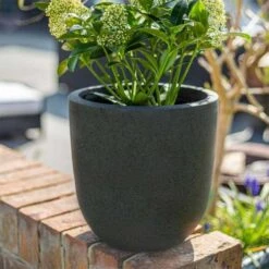 Apta Granito Egg Pot 39Cm -Decor In Garden Store granito 3 3