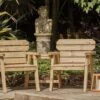 Woodshaw Hampton Companion Seat -Decor In Garden Store hampton 1