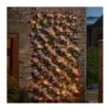 Solar In-Lit Pink Blossom Trellis 1.8x0.6M - Smart Solar 1 Solar In-Lit Pink Blossom Trellis 1.8x0.6M - Smart Solar -Decor In Garden Store inlit pink blossom