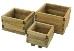 Forest Kendal Square Planter Set -Decor In Garden Store kendal square planter set 3